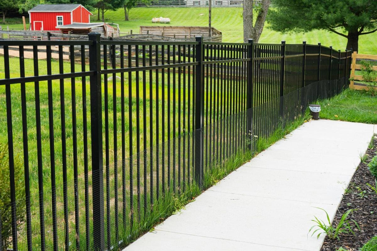 Fence detail, Martinsburg project